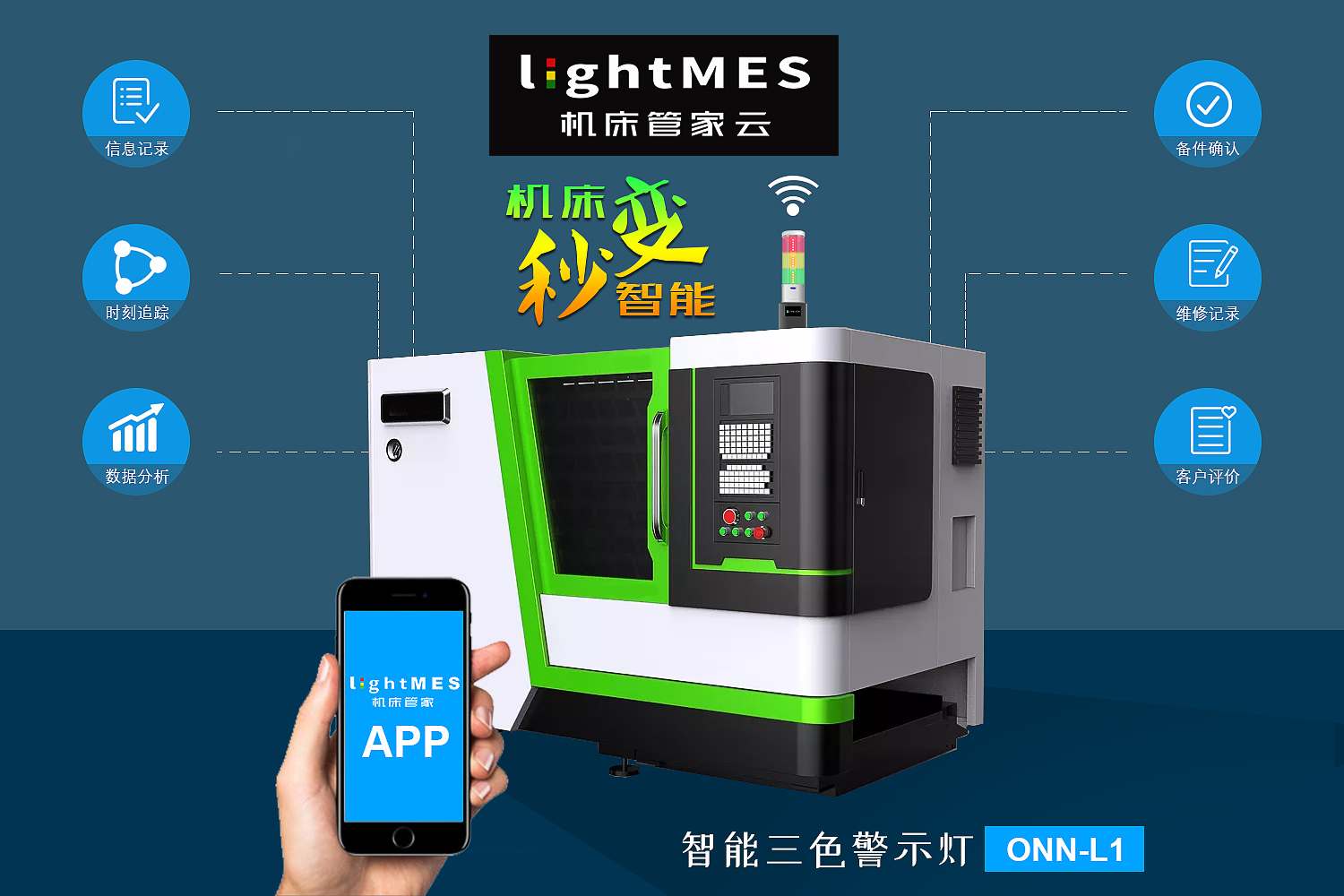 輕量MES三色燈 輕量MES三色燈