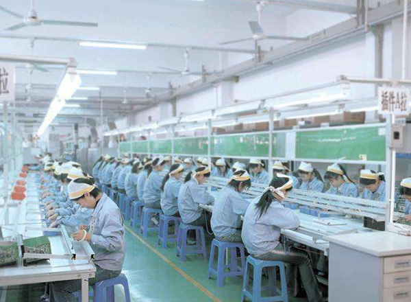 振華富電子lightmes樹字工廠項目