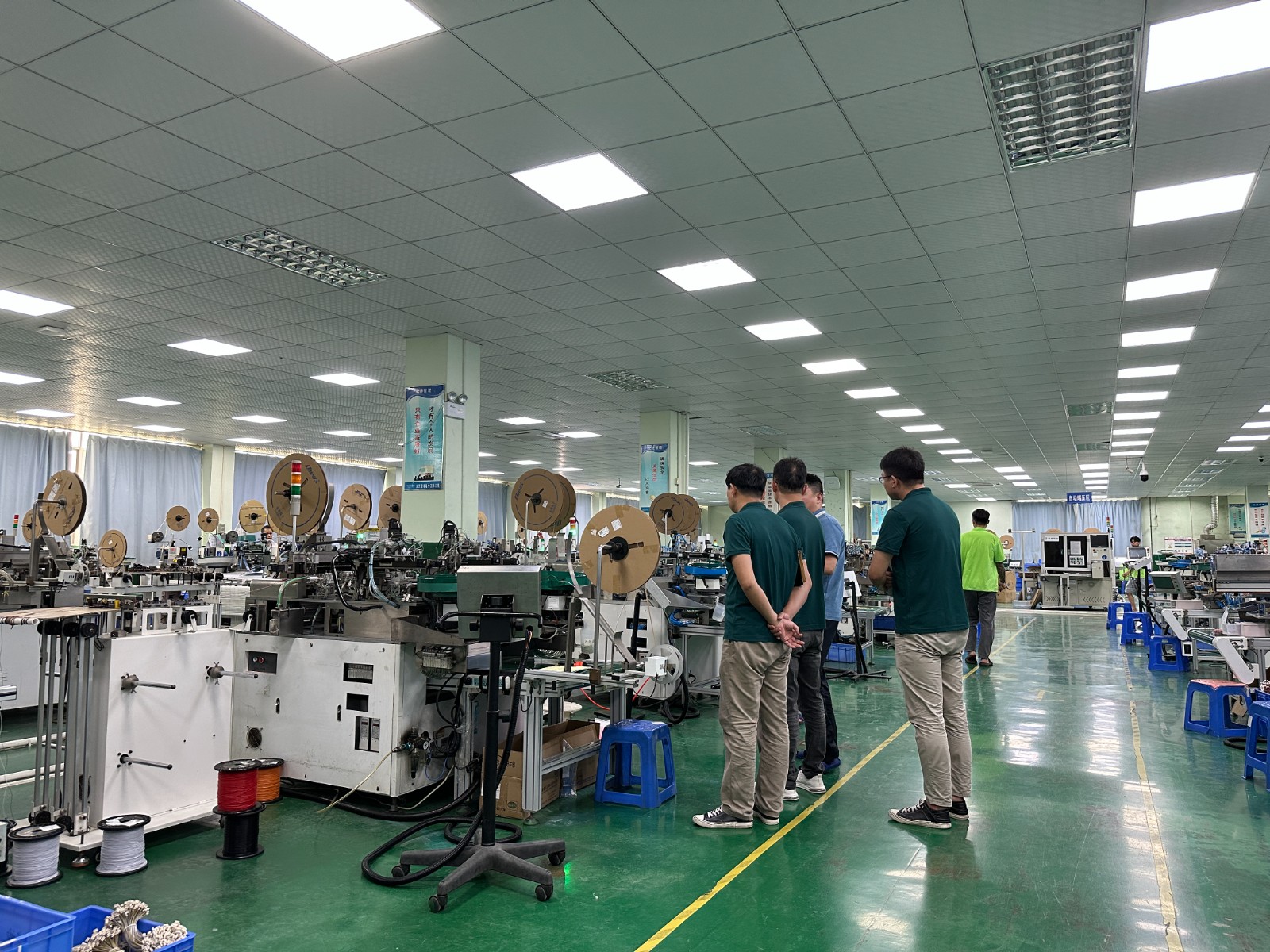 參觀東莞富迪生產車間