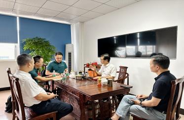 樹字MES系統創始人鄭校長帶團隊前往深圳言九電子進行MES上線調研（鋰電池行業）